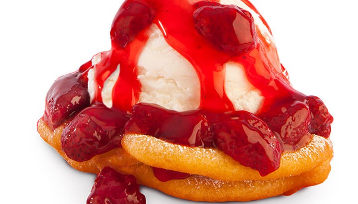 Funnel Cake Sundae.