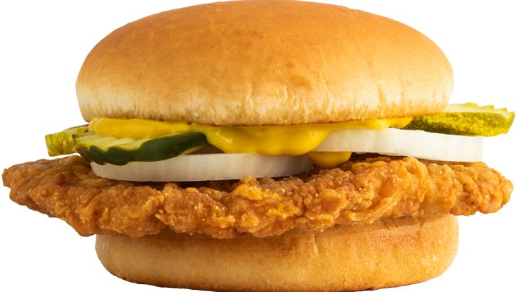Freddy's Frozen Custard & Steakburgers Pork Tenderloin Sandwich